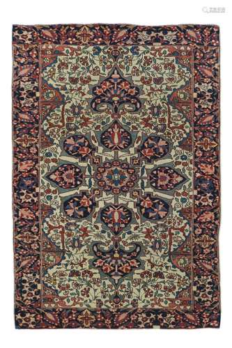 Tapis Sarouk, 3'3'' x 4'11''