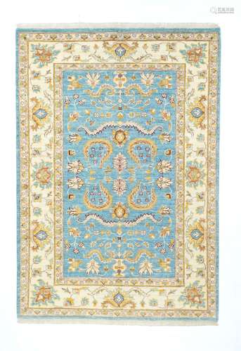 Tapis Peshawar, 3'4'' x 4'10''