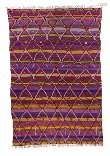 Tapis marocain, 5'1'' x 7'8''