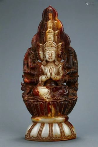 Ancient Jade Statue of Buddha