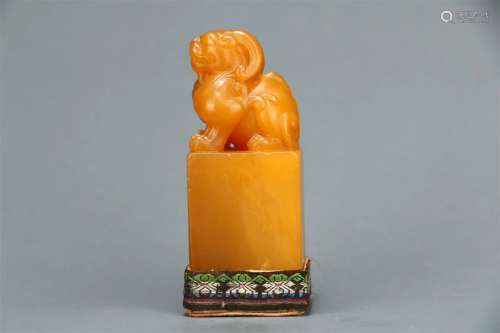 Shoushan Tianhuang Stone Seal