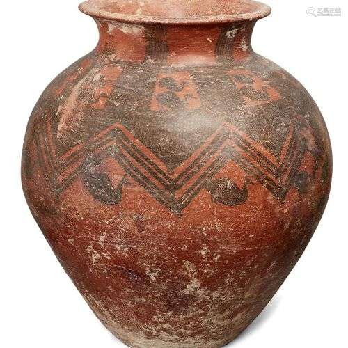 Grand récipient en poterie d'Anatolie, vers le 2e millénaire...
