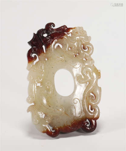 A HETIEN JADE PENDANT