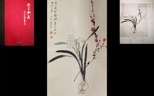 A CHINESE VERTICAL PAINTING SCROLL