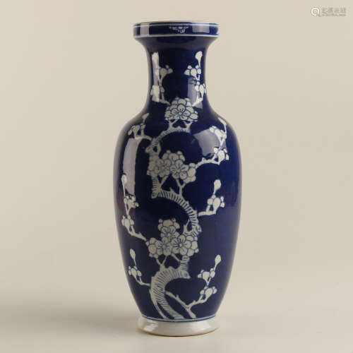 藍釉花瓶