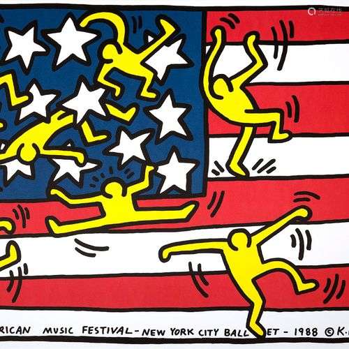 KEITH HARING (D'APRÈS) (1958 - 1990)
