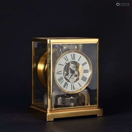 JAEGER LECOULTRE Pendule Atmos, pendule en cage de laiton do...