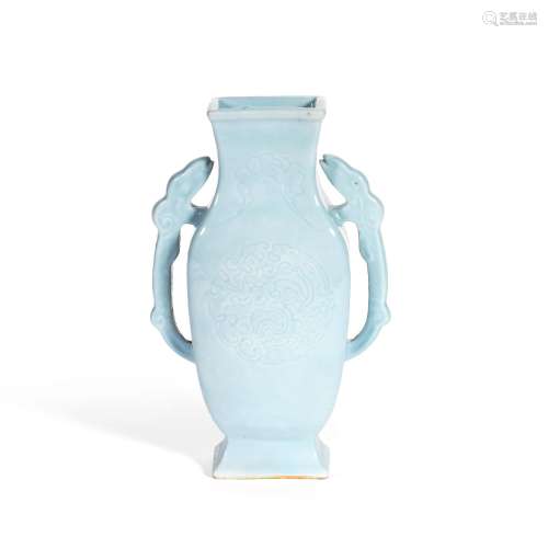 A CLAIR-DE-LUNE-GLAZED VASE