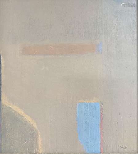 Michael Cooper, NEAC, oil on board, abstract, initialled, 24...