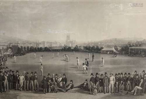 Phillips after Drummond and Basebe, lithograph, The cricket ...