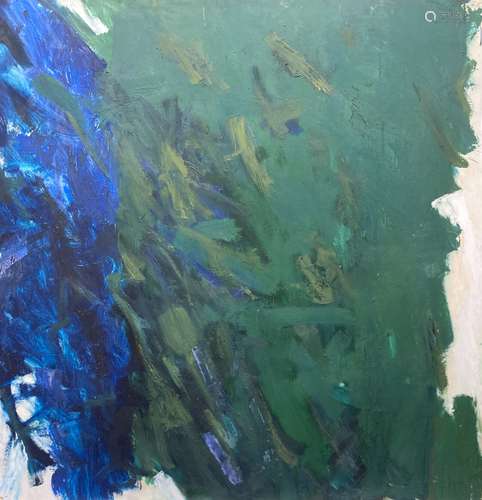 Tony Sigrist, oil on board, abstract, signed verso, 121 x 12...