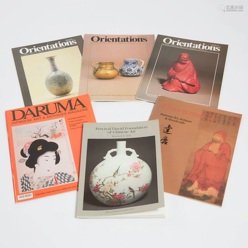 A Group of Six Asian Art Reference Books, ????????????,