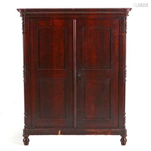 A VICTORIAN LOW CABINET