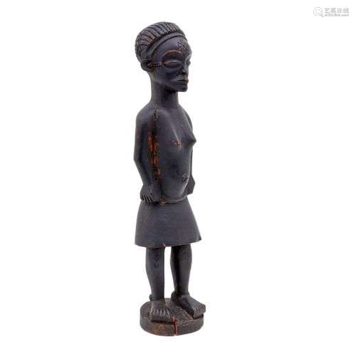 A CHOKWE FEMALE FIGURE