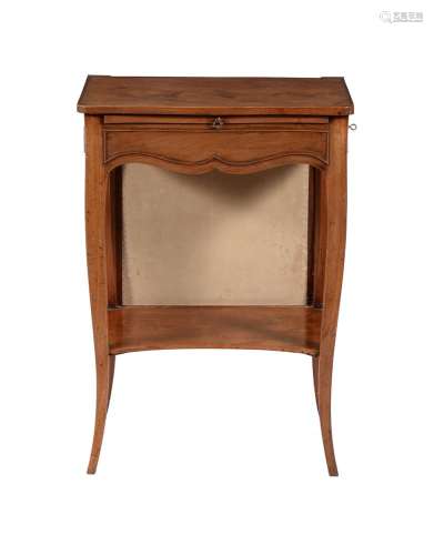 A George III mahogany lady's writing table