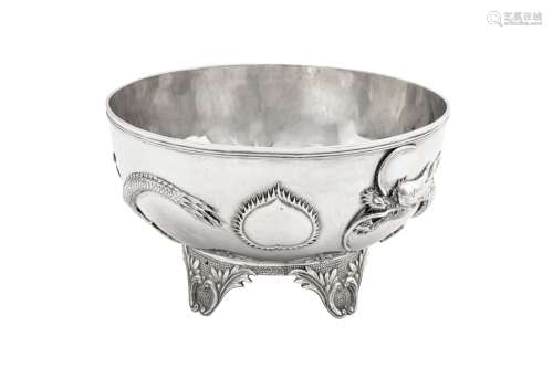 An early 20th century Chinese Export silver bowl, Hong Kong ...
