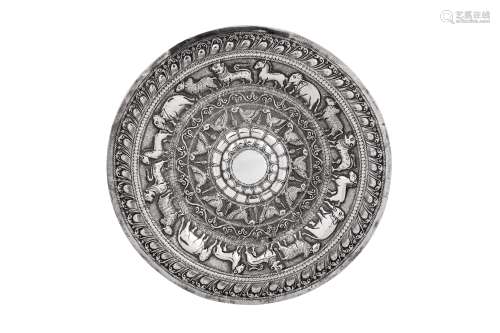 An early to mid-20th century Ceylonese (Sri Lankan) silver m...