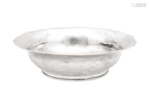 A large 18th / 19th century Spanish Colonial silver bowl, So...
