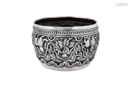 An early 20th century Siamese (Thai) unmarked silver bowl, N...