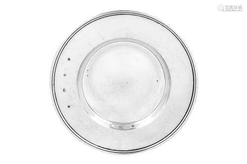 A modern Elizabeth II sterling silver ‘Armada’ dish, London ...