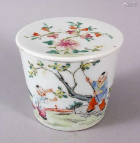 A 19TH / 20TH CENTURY CHINESE FAMILLE ROSE PORCELAIN BOWL & ...