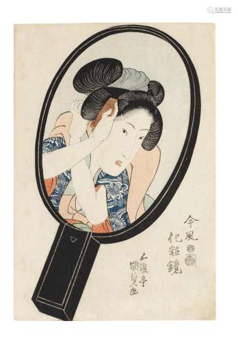 Kikukawa Eizan (1787-1867), attributed to Utagawa Kunisada (...