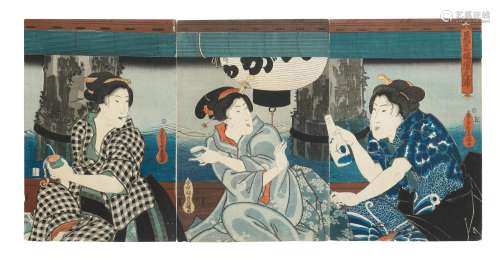 Kitagawa Utamaro (1753-1806), Utagawa Kuniyoshi (1798-1861),...