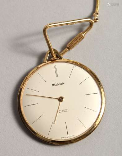 AN ALTONUS DRESS WATCH ON CHAIN