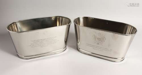 A PAIR OF NAPOLEON ICE BUCKETS