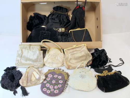 Collection of fifteen mid to late 20th century lady's evenin...