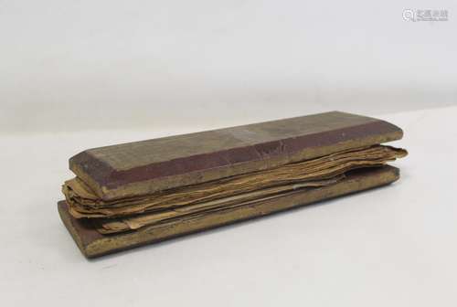 19th century Indo-Tibetan prayer book with various manuscrip...