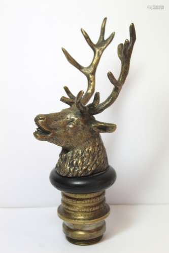Early 20th century radiator brass car mascot in the form of ...