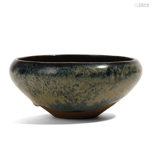 A FLAMBE-GLAZED BOWL