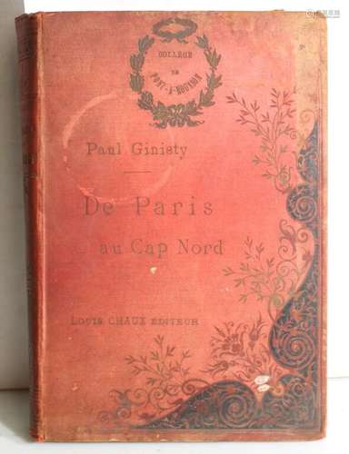 GINISTY (Paul). De Paris au cap nord. Notes pittoresques sur...