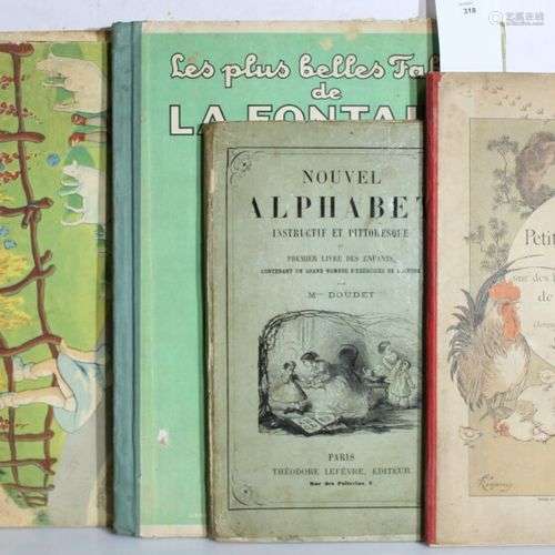 [LOT DE 6 LIVRES POUR ENFANTS]. PRIVAS - Chansons des premiè...