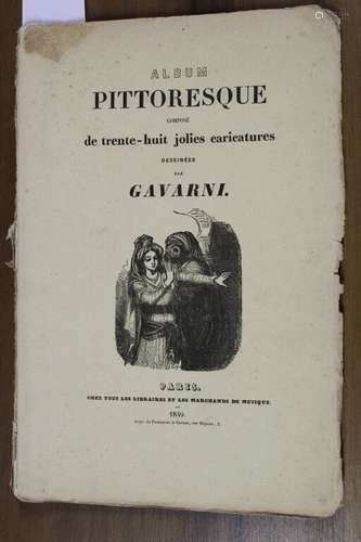 LOT DE TROIS LIVRES. GAVARNI - Album pittoresque composé de ...