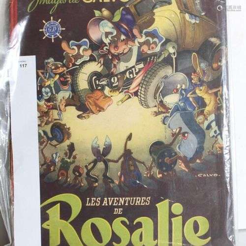 [BANDE DESSINEE] - CALVO. Les aventures de Rosalie. Paris, G...