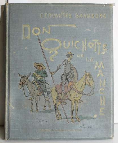 [MORIN] - CERVANTES DE SAAVEDRA. Don Quichotte de la Manche....