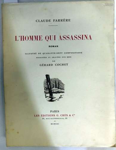 FARRÈRE (Claude). L'homme qui assassina. Paris, Les Éditions...