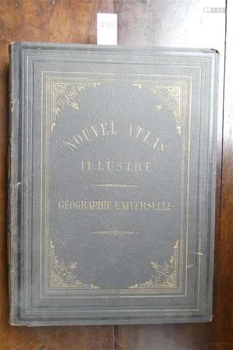 MARTINEAU (A.). Nouvel atlas illustré. Géographie universell...