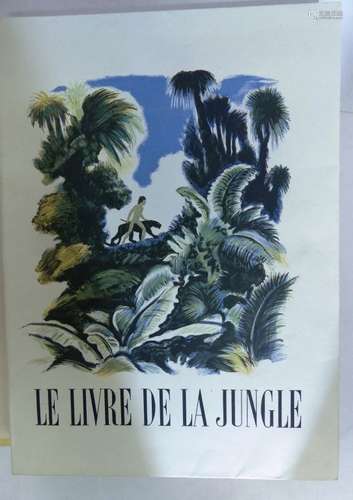 [GANDON] - KIPLING (Rudyard). Le livre de la jungle. Paris, ...