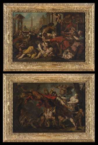 Austrian painter (?), 18th century Massacre of the Innocents...