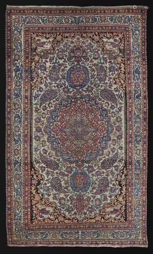 Tehran carpet, Persia, 19th century. Carpet executed on comm...