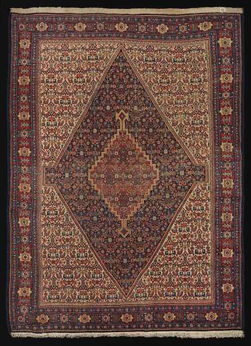 Senneh carpet, Persia, second half of the 19th century. Deco...