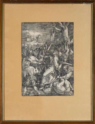 Albrecht Durer The capture of Christ, from the Great Passion...