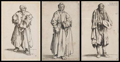 Jacques Callot Beggars, from the series Les Gueux Three etch...