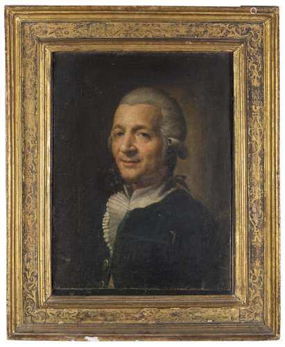 Francesco Clemenson Male portrait Oil on canvas, 48x36.5 cm....