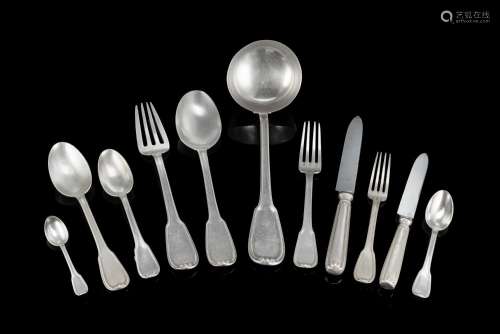 Part of a silver flatware service. Titled 800 (g 2760 ca.).....