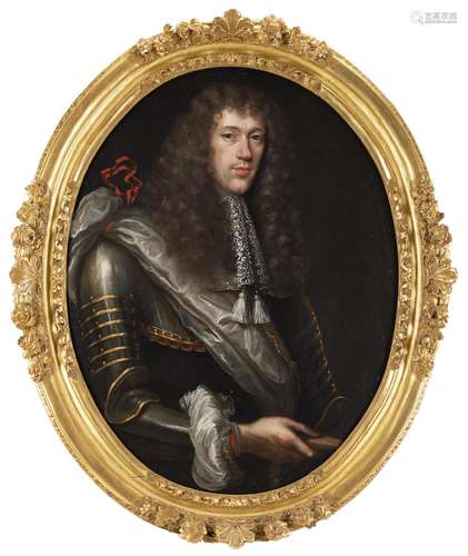 Flemish school, 18th century Portrait of a man in armor Oil ...