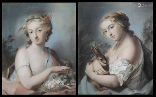 18th century school, after Rosalba Carriera The Summer; The ...